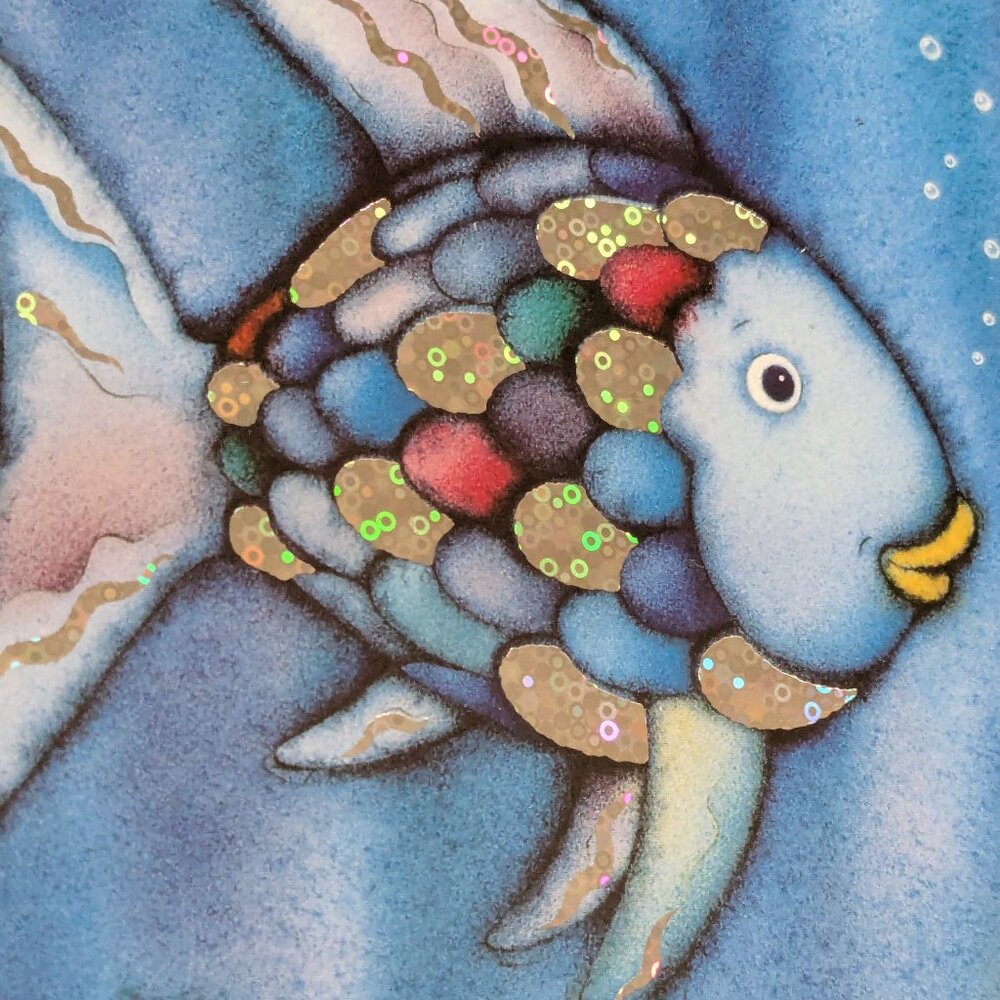 2 Framed The Rainbow Fish "Sparkle" Prints by Marcus Pfister*